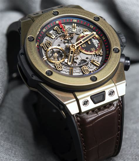 Hublot unico magic gold